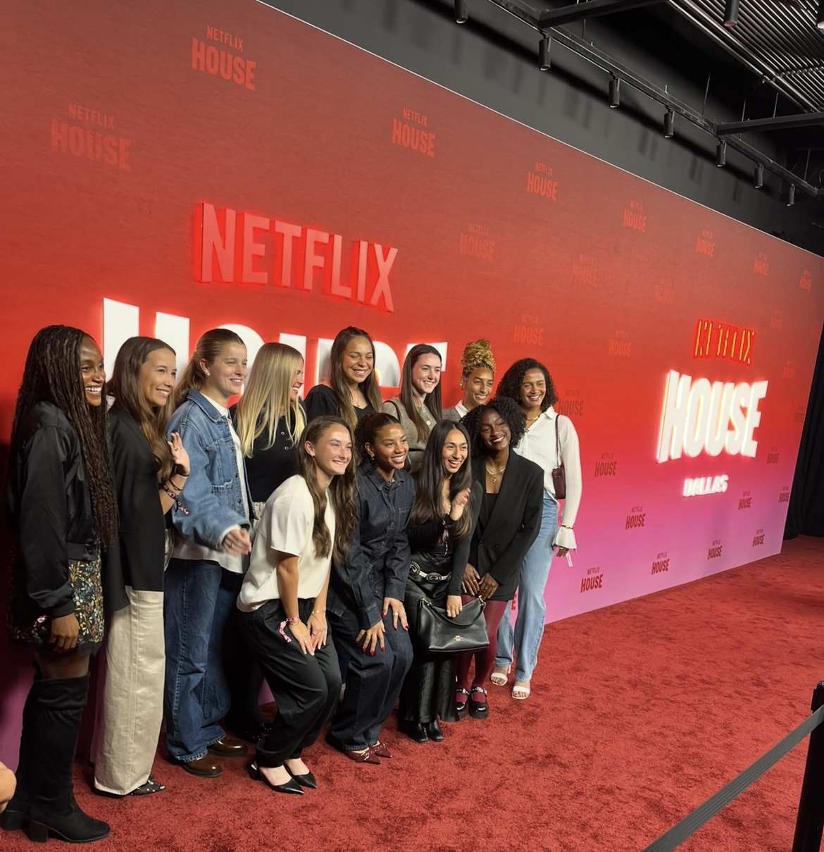 Dallas Trinity FC's Starting Lineup Pose on the Red Carpet - 6